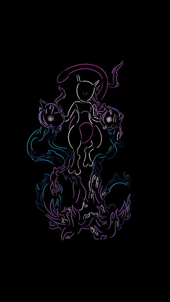 Mewtwo, Pokemon HD phone wallpaper