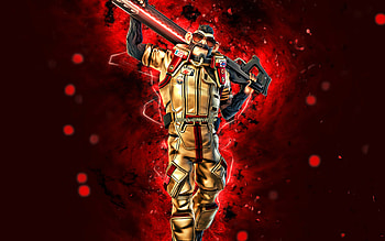 JB Chimpanski, , red neon lights, Fortnite Battle Royale, Fortnite characters, JB Chimpanski Skin, Fortnite, JB Chimpanski Fortnite HD wallpaper