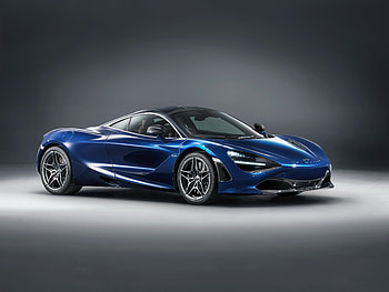 Mclaren 570S Spider, racing car, blue car HD wallpaper