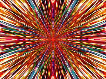Trippy Flower 2048 HD wallpaper