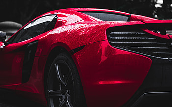 Red Mclaren Rear, mclaren, cars HD wallpaper