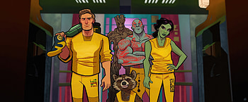Star Lord Groot Drax The Destroyer Rocket Raccoon And Gamora In Prison, star-lord, groot, drax-the-destroyer, rocket-raccoon, gamora, guardians-of-the-galaxy, movies, artist, artwork, digital-art HD wallpaper