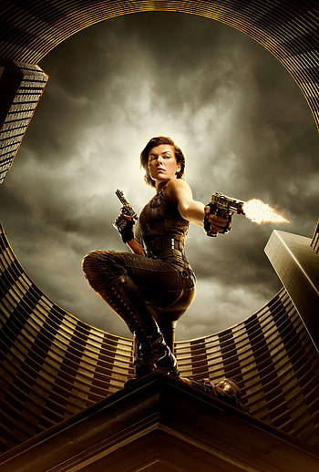 Milla Jovovich, Resident Evil fame, Action movie heroine, Supernatural thriller HD phone wallpaper