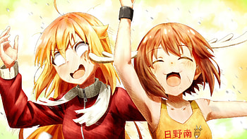 Noko Shikanoko and Torako Koshi, Anime, My Deer Friend Nokotan, Noko Shikanoko, Torako Koshi HD wallpaper
