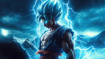 Saiyan Gok Limitless Power, goku, anime, artwork, digital-art HD wallpaper