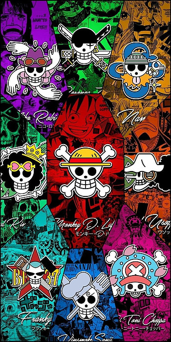 One piece, rojo, magneta HD phone wallpaper