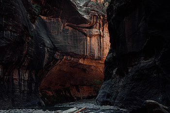 Nature, Rivers, Rocks, Stone, Cave HD wallpaper