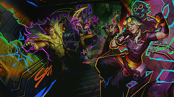Electrifying League of Legends Champions - Ezreal, Sett, Yone & Kayn, Ezreal (League Of Legends), Sett (League of Legends), Yone (League of Legends), Kayn (League Of Legends), Heartsteel (League Of Legends), video game, League Of Legends HD wallpaper