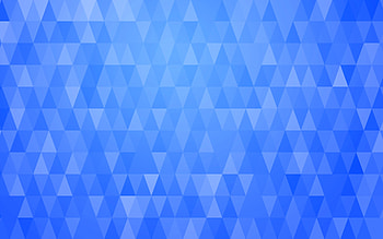 Blue triangles, pattern, abstract HD wallpaper