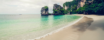 Beach, paradise, nature HD wallpaper