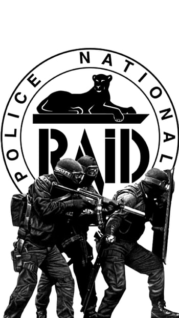 RAID, Gign, France, Police HD phone wallpaper