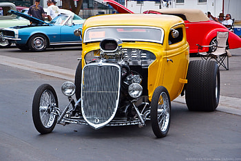 Hot Rod, old, funny, motor, tuned, wheels HD wallpaper