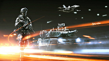 Battlefield 3, Ultra , Stunning visuals, War-themed HD wallpaper