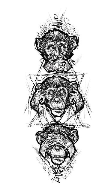 Crazy, face, monkey, reveal HD phone wallpaper