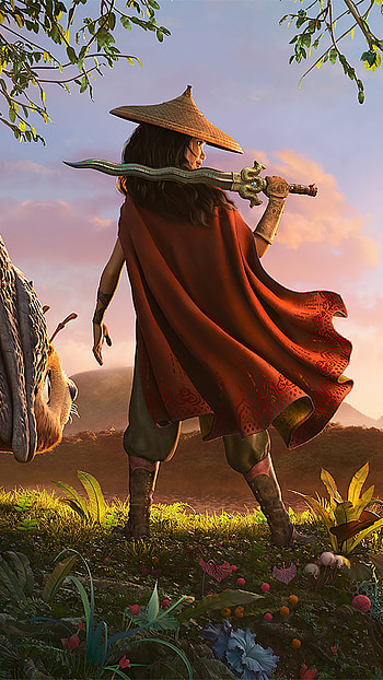 Raya and the Last Dragon, Disney HD phone wallpaper