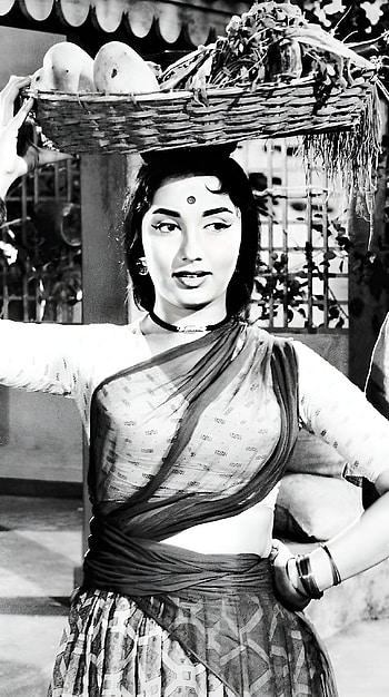 Sadana Shivdasani, sadhana, bollywood actress, vintage HD phone wallpaper
