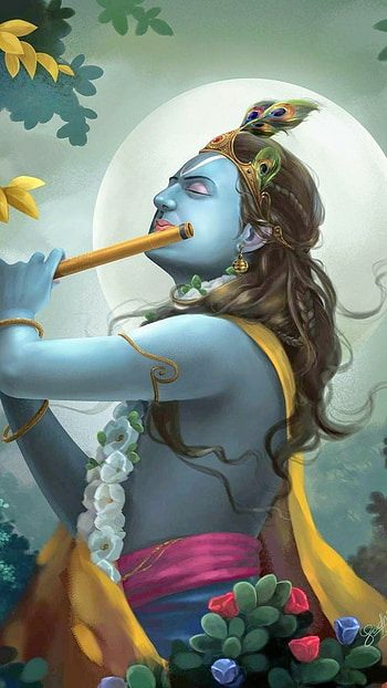 Krishna, Shree Narayan HD phone wallpaper