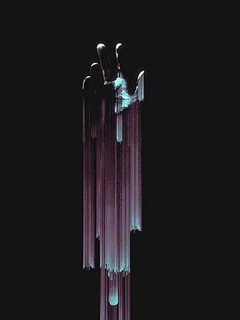 Hand glitch , Retina iPad , Distorted reality, Technology anomalies HD phone wallpaper