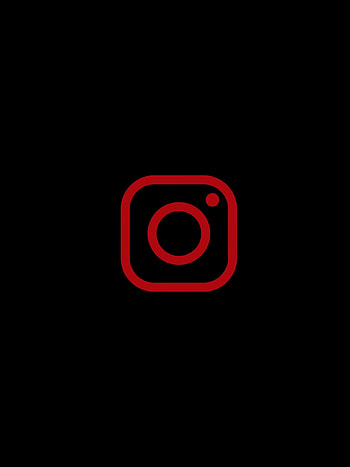 Aesthetics Red and Black, Instagram Logo App Icon, Eye-catching design, Other HD phone wallpaper