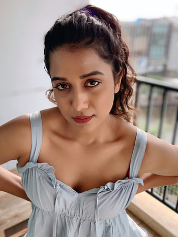 Shilpa Manjunath, lip, actres HD phone wallpaper