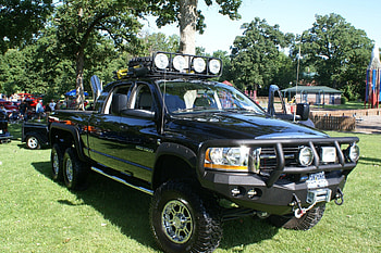 Dodge 6x6 Mega Cab, 6x6 show truck, 6x6, dodge 6x6, dodge mega cab HD wallpaper