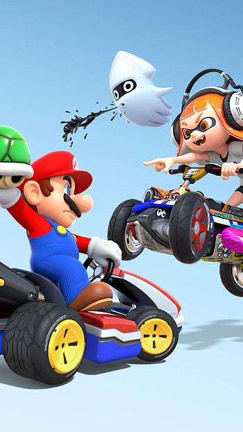 Mario Kart, Switch , Nintendo-themed design, Gaming enthusiasts HD phone wallpaper