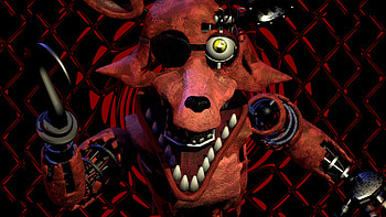 Foxy (Five Nights at Freddy's), video game, Fazbear Entertainment, Freddy Fazbear's Pizza, Five Nights at Freddy's HD wallpaper