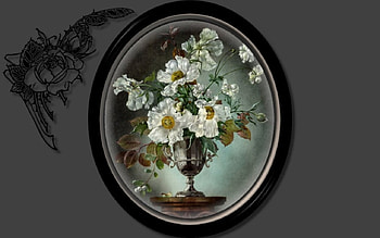 Perfect 1, bouquet, art, floral, romance, beauty, still life, artwork, wide screen, painting, flower, love HD wallpaper