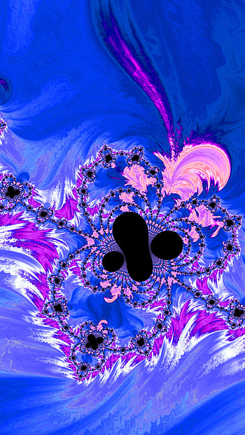Trippy Psychedelic Fractal, Abstract, fractal HD phone wallpaper
