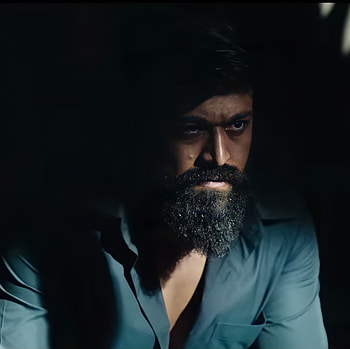 Yash, jaw, eyebrow, KGF2 HD wallpaper