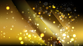 Abstract Black and Gold Bokeh Background Design, Golden Bokeh HD wallpaper