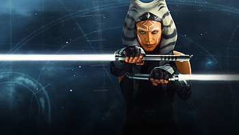 Ahsoka (2023) — : Twin Lightsabers, Ahsoka (2023) HD wallpaper