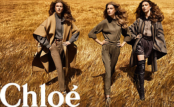 Chloe F/W 09.10 01, mikael jansson, fashion, sigrid agren, ad campaign, karlie kloss, kasia struss, chloe HD wallpaper