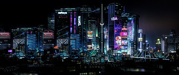 Cyberpunk 2077, Cyberpunk Ultrawide HD wallpaper