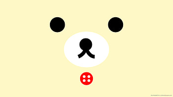 Rilakkuma Red Button HD wallpaper