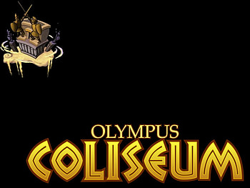 Olympus Coliseum (KH), logo, olympus coliseum, kh, world, kingdom hearts HD wallpaper