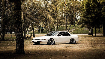 Nissan Silvia S13, Hellaflush HD wallpaper