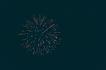 Holidays, Night, Salute, Sparks, Glow, Fireworks, Firework HD wallpaper