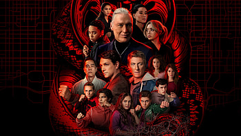 Cobra Kai : Epic TV Show Cast in Action, TV Show, Cobra Kai HD wallpaper