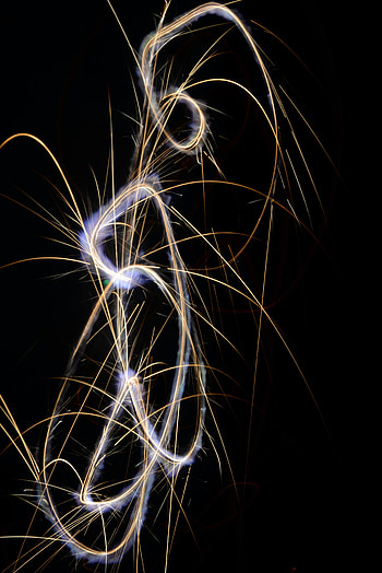 Abstract, Sparks, Lines, Stripes, Streaks, Glow HD phone wallpaper
