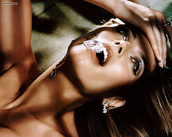 Heidi_Klum, heidi, eyes, woman, lady, face, women, models, hair, ice HD wallpaper