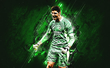 Thibaut Courtois, belgian, real madrid, courtois HD wallpaper
