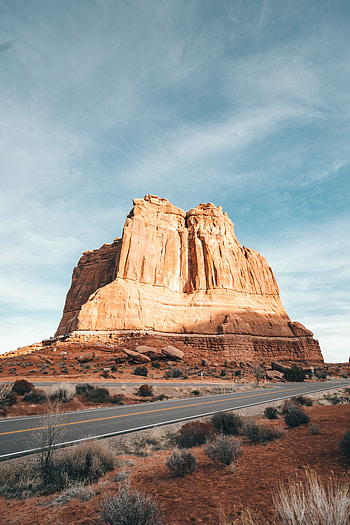 Nature, Canyon, Desert, Rock, Road HD phone wallpaper