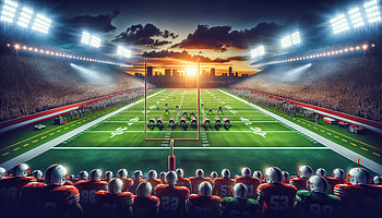 NFL Sunset Showdown, NFL, football, stadium, Sports HD wallpaper