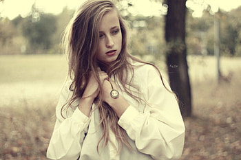 The Promise, trees, lady, promise, hair HD wallpaper