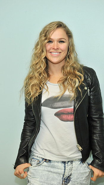 Ronda Rousey, wwe superstar, model, diva HD phone wallpaper