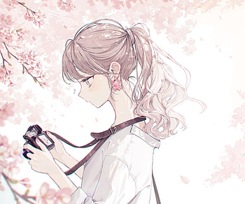 Sakura Snapshot — Anime Girl, Anime, girl, anime girl HD wallpaper