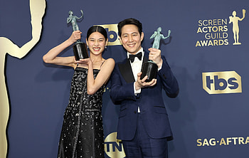 SAG Awards, Squid game, Acting wins, Cast make history HD wallpaper
