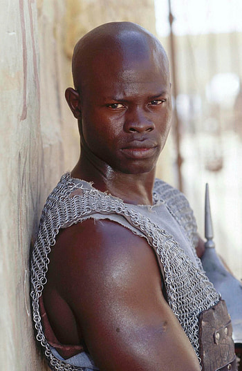Djimon Hounsou, Multi-talented actor, Diverse roles, Iconic movie characters HD phone wallpaper