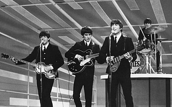 Ed Sullivan Show 1964, Paul McCartney HD wallpaper